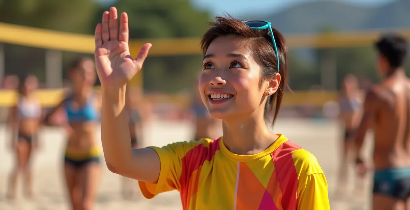 Animatore arbitro che gestisce con diplomazia una situazione di gioco