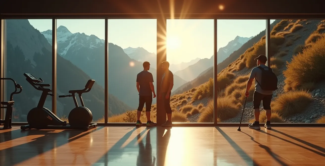 Visualizzazione simbolica del valore a lungo termine dell'investimento in personal training